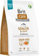 Brit Care DOG Senior&Light Grain-Free Salmon Karma sucha z łososiem op. 3kg