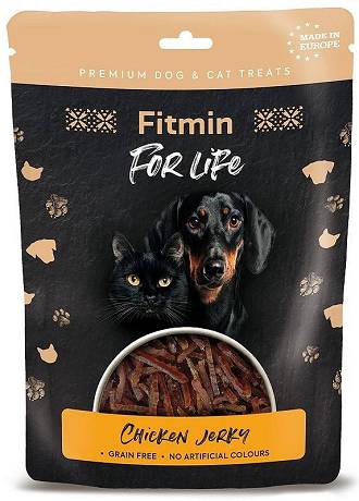 Fitmin For Life Chicken Jerky Przysmak dla psa i kota op. 70g