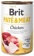 Brit Pate&Meat DOG Adult Chicken Karma mokra z kurczakiem op. 800g