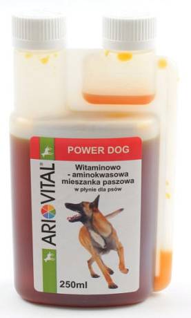 ArioVital Power Dog preparat witaminowy dla psa poj. 250ml
