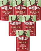 Carnilove CAT Sterilised Quail Fillets in Gravy Mokra Karma z przepiórką 12x85g PAKIET