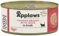 Applaws Natural CAT Food Karma mokra z kurczakiem i kaczką op. 70g