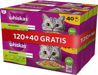 Whiskas CAT Mix smaków Karma mokra (galaretka) op. 160x85g (3+1 GRATIS)