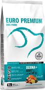 Euro Premium Functional Adult Derma+ Sucha Karma z łososiem dla psa 10kg