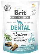 Brit Care Functional Snack Dental Przysmak z dziczyzną i rozmarynem dla psa op. 150g