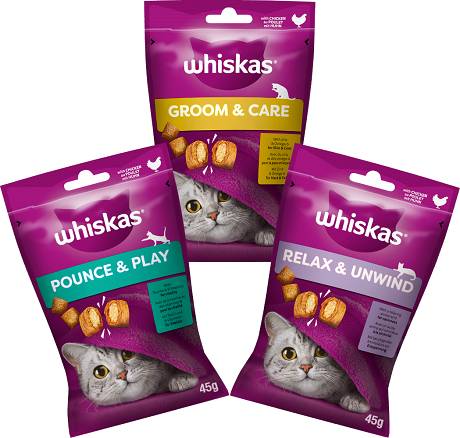 Whiskas Przysmak MIX smaków dla kota 3x45g PAKIET