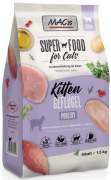 Mac's CAT Superfood Kitten Karma sucha z drobiem op.1.5kg