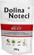Dolina Noteci Premium DOG Adult Karma mokra z wołowiną 500g SASZETKA