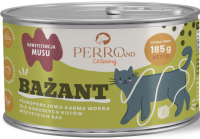PerroLand CATering Adult Mokra Karma z bażantem dla kota 185g