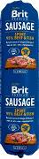 Brit Premium Sausage DOG Adult Sport Beef&Fish Karma mokra z wołowiną i rybą op. 800g