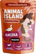 Animal Island Monoproteinowa Mokra Karma z kaczką w pasztecie dla kota 100g