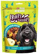 Pan Mięsko Fruits&Veggies Przysmak z gruszką i królikiem dla psa 100g