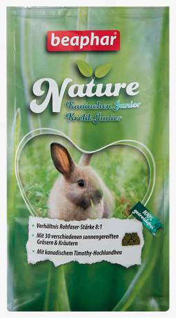 Beaphar Nature Junior Rabbit Sucha Karma dla młodego królika op. 1250g