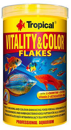 Tropical Vitality & Colour Flakes Pokarm dla ryb poj. 1l WYPRZEDAŻ