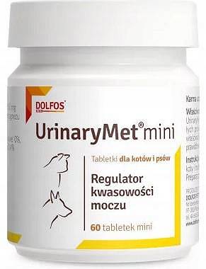 Dolfos UrinaryMet Mini suplement dla psa i kota op. 60 tab.