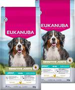 Eukanuba DOG Adult Sensitive Joints Daily Care Karma sucha op. 2x12kg DWU-PAK