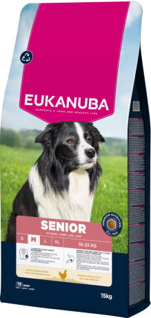 Eukanuba DOG Senior Medium Karma sucha op. 2x15kg DWU-PAK