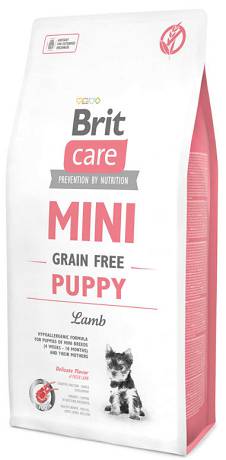 Brit Care DOG MINI Puppy Grain-Free Lamb Karma sucha z jagnięciną op. 2x7kg DWU-PAK