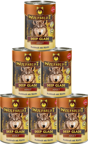 Wolfsblut DOG Adult Deep Glade Karma mokra op. 6x395g PAKIET