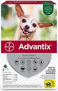 Bayer Advantix Krople dla psa poniżej 4kg poj. 0.4ml