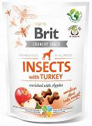 Brit Care Crunchy Snack Cracker Insect&Turkey Przysmak z białkiem owadów i indykiem dla psa op. 200g