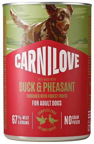 Carnilove DOG Adult Duck&Pheasant Mokra Karma z kaczką i bażantem 400g