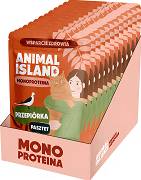 Animal Island Monoproteinowa Mokra Karma z przepiórką w pasztecie dla kota 10x100g PAKIET