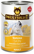 Wolfsblut DOG Adult VetLine Skin&Coat Karma mokra z białą rybą op. 395g