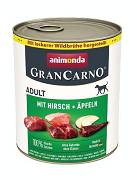 Animonda GranCarno DOG Adult Karma mokra z wieprzowiną, jeleniem i jabłkiem op. 400g