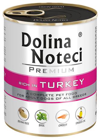 Dolina Noteci Premium DOG Adult Karma mokra z indykiem op. 800g