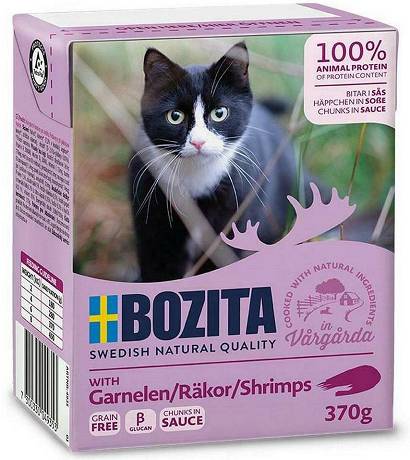 Bozita CAT Garnelen Karma mokra z krewetkami (sos) op. 370g