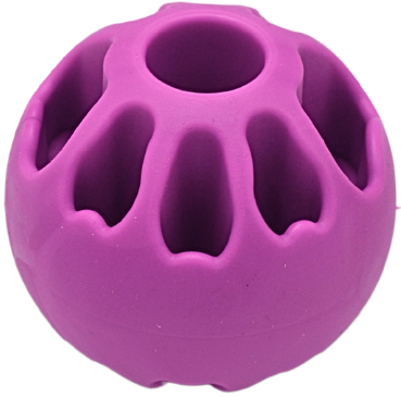 Fiboo Fibool Soft Piłka dla psa kolor fioletowy neon śr. 6cm