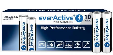 everActive Pro Alkaline Baterie alkaliczne LR03/AAA op. 10szt.