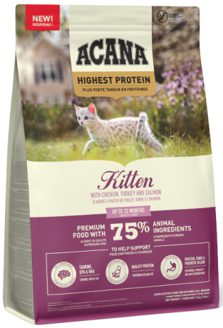 Acana CAT Kitten Highest Protein Karma sucha op. 1.8kg