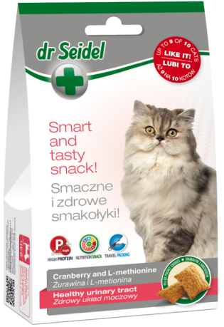 Dr Seidel Przysmak Smakołyk na zdrowy układ moczowy dla kota op. 50g