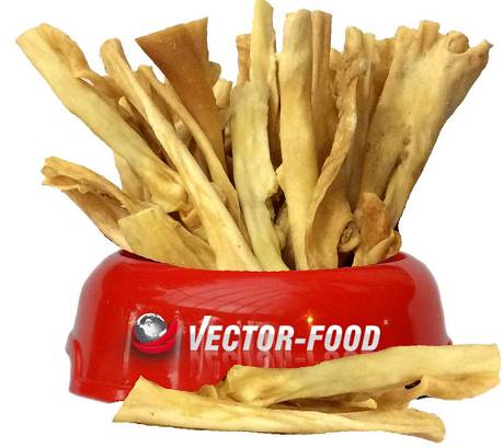 Vector-Food Skóra jagnięca Przysmak dla psa op. 100g