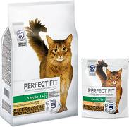 Perfect Fit CAT Adult Sterile Karma sucha z kurczakiem op. 7kg + 750g GRATIS