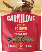 Carnilove DOG Adult Snack Crunchy Ostrich Przysmak ze strusiem i jeżynami 200g