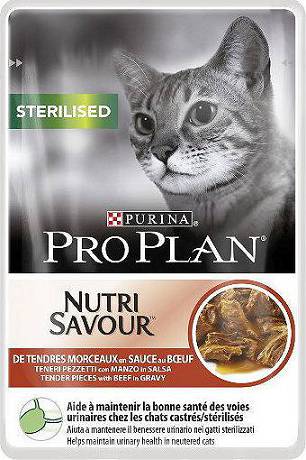 Pro Plan CAT Adult Sterilised Karma mokra z wołowiną op. 85g