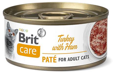 Brit Care CAT Turkey with Ham Karma mokra z indykiem i szynką op. 70g