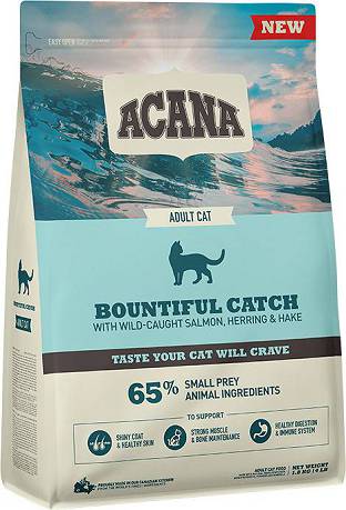 Acana CAT Adult Bountiful Catch Karma sucha z rybami morskimi op. 1.8kg