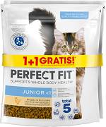 Perfect Fit CAT Junior Karma sucha z kurczakiem op. 750g + 750g GRATIS