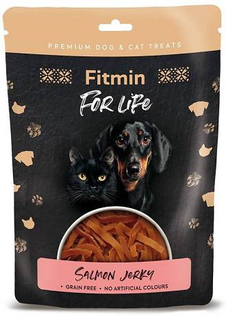 Fitmin For Life Salmon Mini Stripes Przysmak dla psa i kota op. 70g