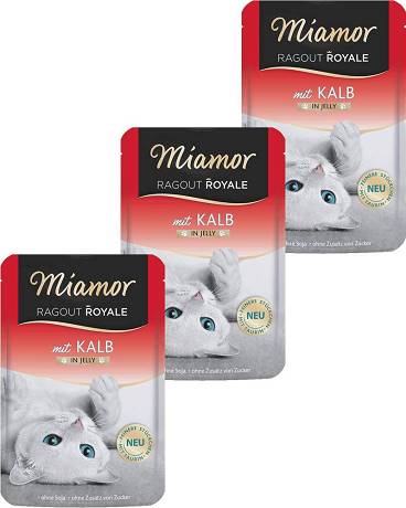 Miamor CAT Ragout Royale Karma mokra z cielęciną op. 22x100g PAKIET