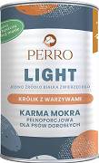 Perro Light Adult Mokra Karma z królikiem i warzywami dla psa 400g