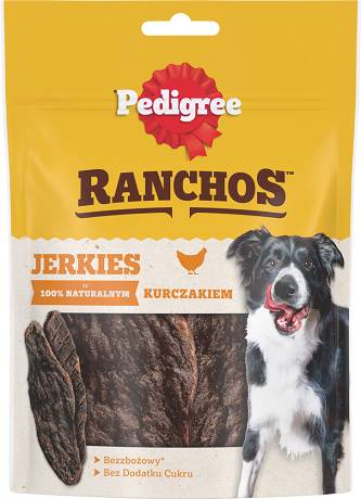 Pedigree Ranchos Jerkies Przysmak z kurczakiem dla psa op. 70g