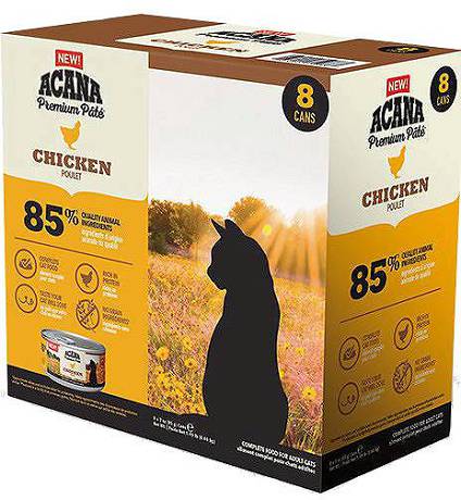 Acana CAT Premium Pate Karma mokra z kurczakiem op. 8x85g