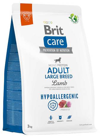 Brit Care DOG Hypoallergenic Adult Large Breed Lamb Karma sucha z jagnięciną op. 3kg