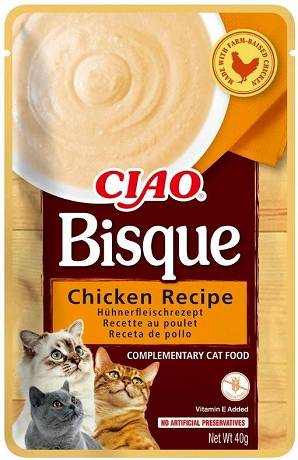 Inaba Ciao Bisque Chicken Recipe Karma mokra z kurczakiem dla kota op. 40g