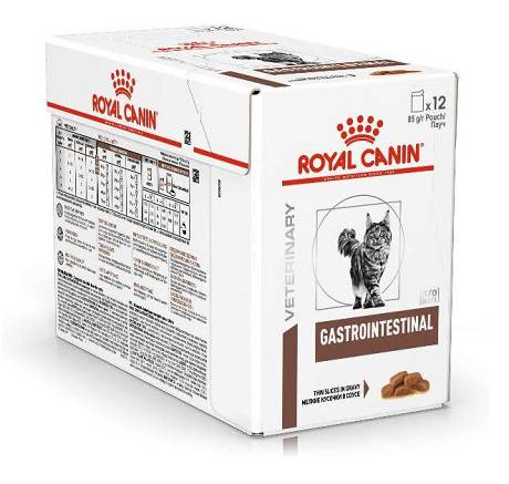 Royal Canin Vet CAT Gastro Intestinal Karma mokra op. 12x85g